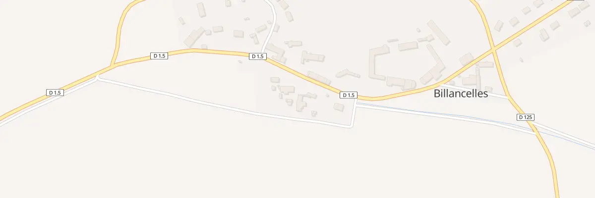 Plan du 3 Rue de la Mairie à Billancelles