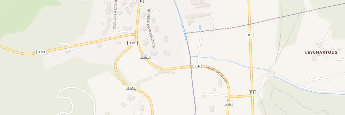 Plan du 5389 Soueix et Campagne à Soueix-Rogalle
