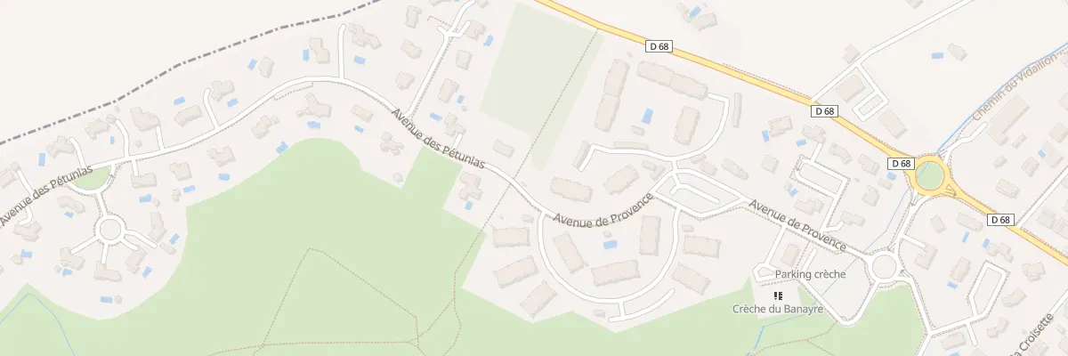 Plan du 10 Av de Provence à Fonsorbes