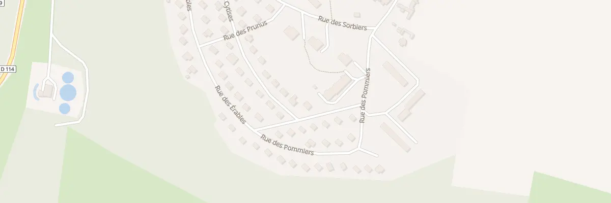 Plan du 33 Rue des Erables à Saint-Nicolas-d’Aliermont