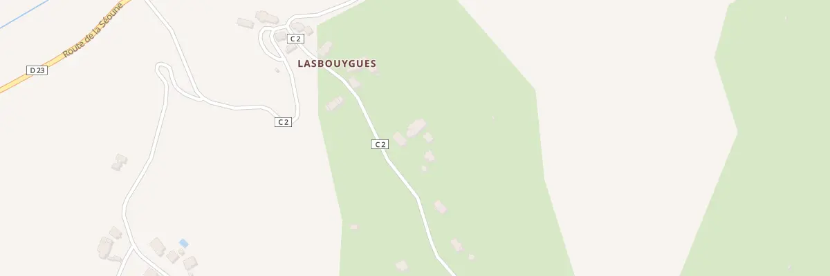 Plan du 5065 Lasbouygues à Barguelonne-en-Quercy