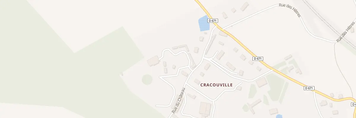 Plan du 6 Rue du Château au Vieil-Évreux