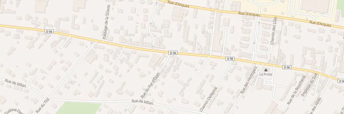 Plan du 605 Rue Edouard Cannevel à Saint-Nicolas-d’Aliermont