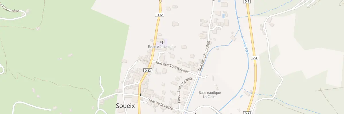 Plan du 5406 Soueix et Campagne à Soueix-Rogalle