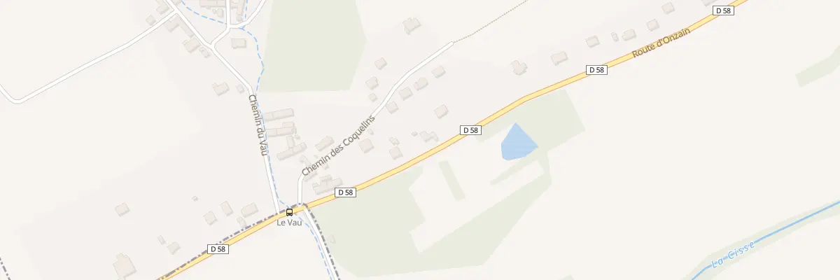 Plan du 158 Rte d’Onzain à Valloire-sur-Cisse