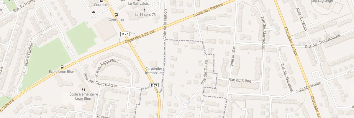 Plan du 114 Rue du Général de Gaulle au Vaudreuil