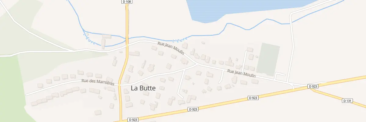 Plan du 2 Rue des Longs Champs à Chuisnes