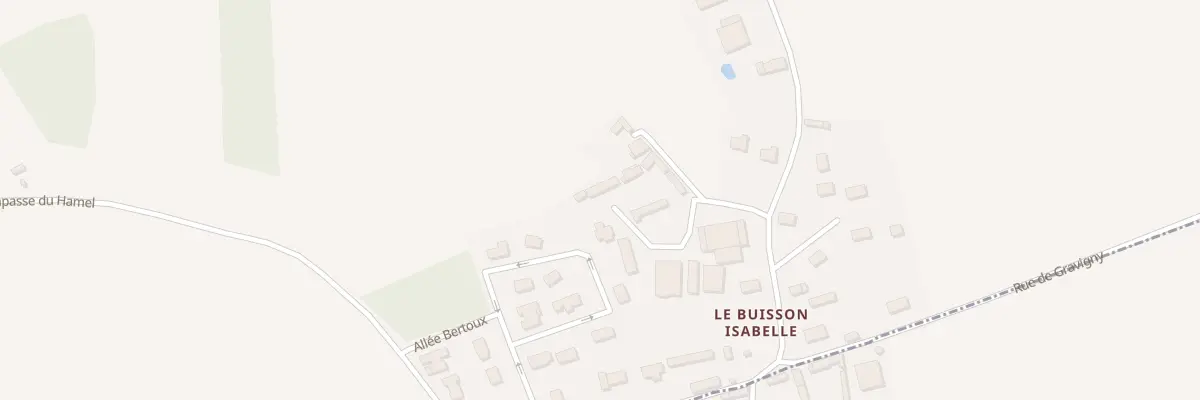 Plan du 1 Imp des Ruelles à Reuilly