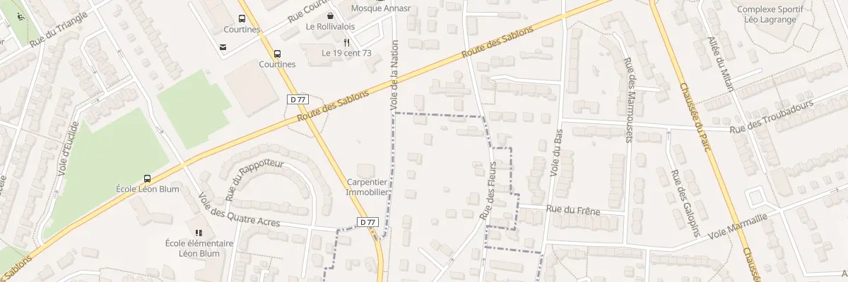 Plan du 116 Rue du Général de Gaulle au Vaudreuil