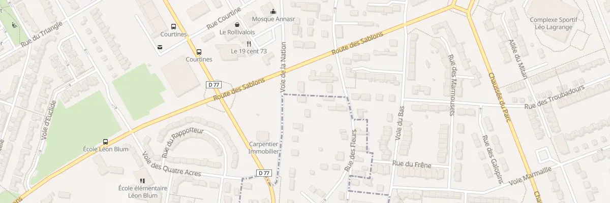 Plan du 118 Rue du Général de Gaulle au Vaudreuil