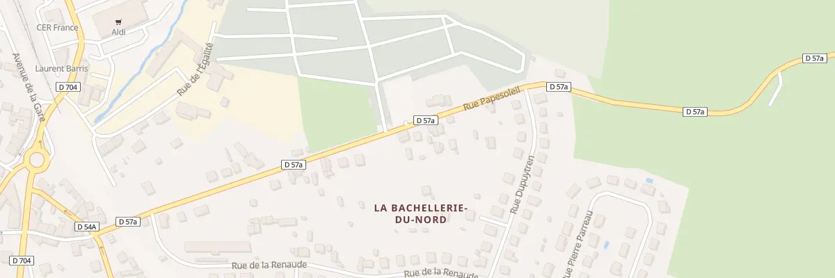 Plan du 50 Rue Papesoleil à Saint-Yrieix-la-Perche