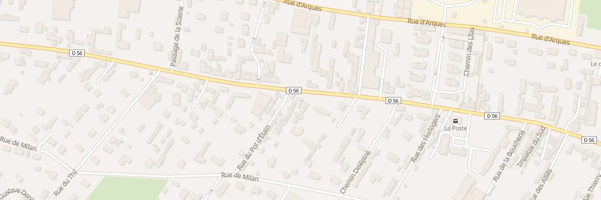 Plan du 587 Rue Edouard Cannevel à Saint-Nicolas-d’Aliermont