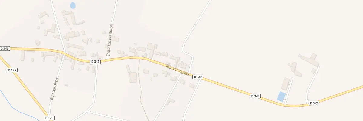 Plan du 27 Rue du Verger à Billancelles