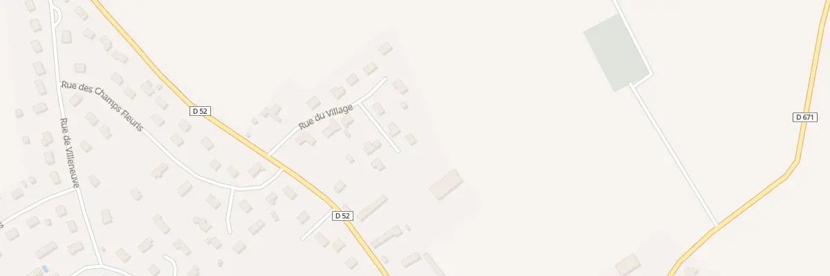 Plan du 18 Rue du Village à Prey