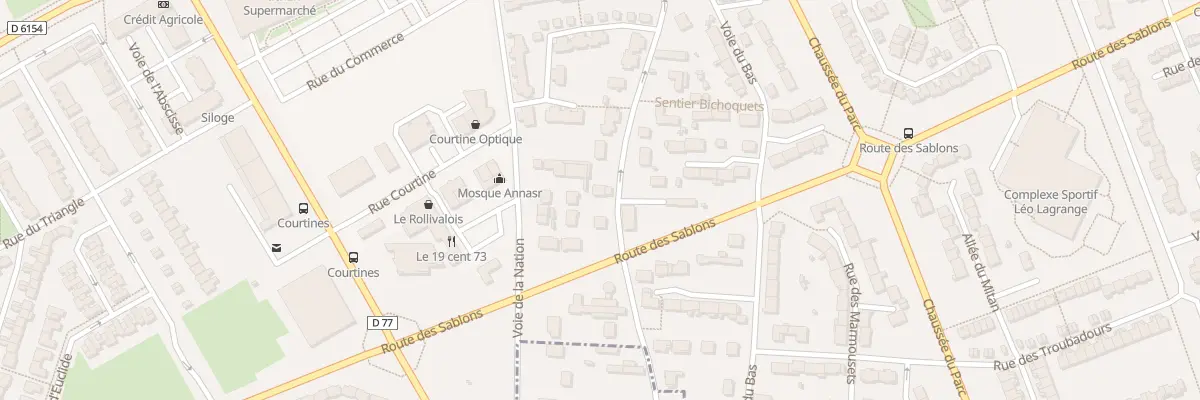 Plan du 21Q Rue des Fleurs à Val-de-Reuil