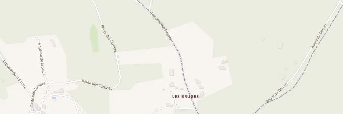 Plan du 267 Imp des Bruges à La Chapelle-Aubareil