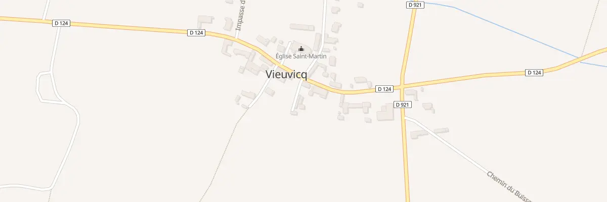 Plan du 1 Imp de la Poste à Vieuvicq