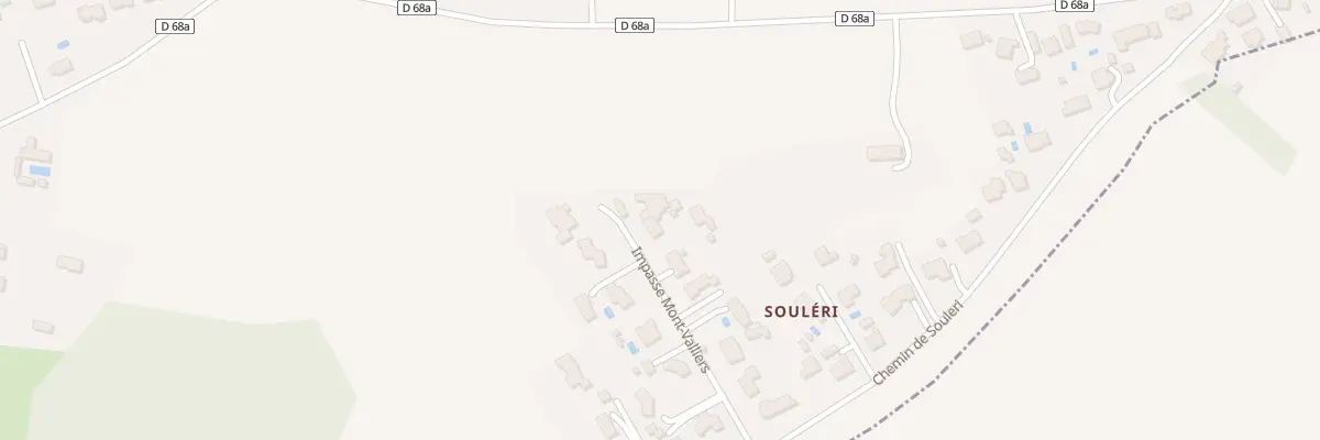 Plan du 12 Imp Mont-vallier à Fontenilles