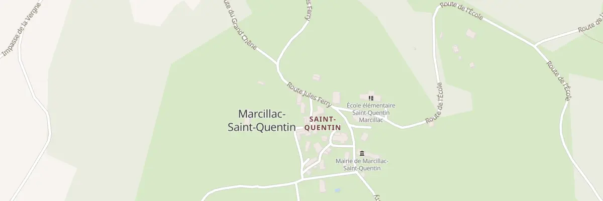 Plan du 1151 Rte Jules Ferry à Marcillac-Saint-Quentin