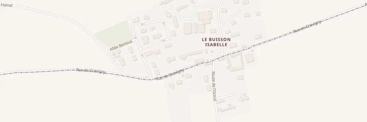 Plan du 12 Le Buisson Isabelle à Reuilly