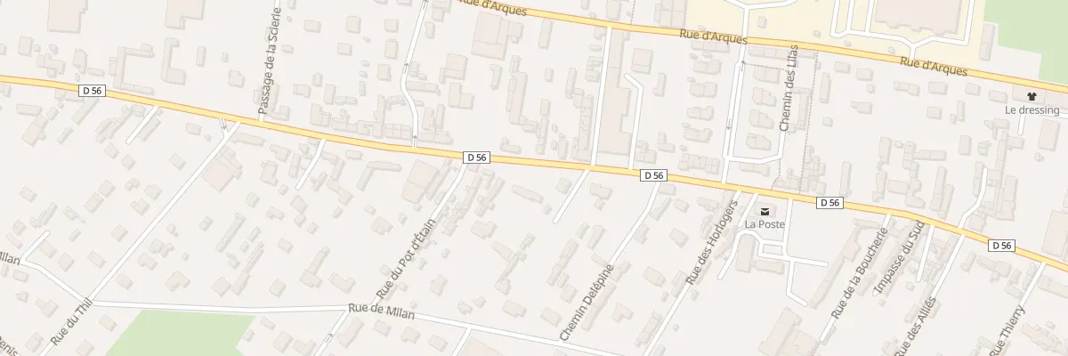 Plan du 561 Rue Edouard Cannevel à Saint-Nicolas-d’Aliermont
