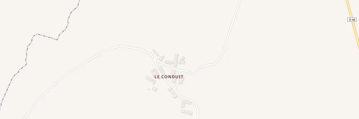Plan du 23 Le Conduit à Tilly