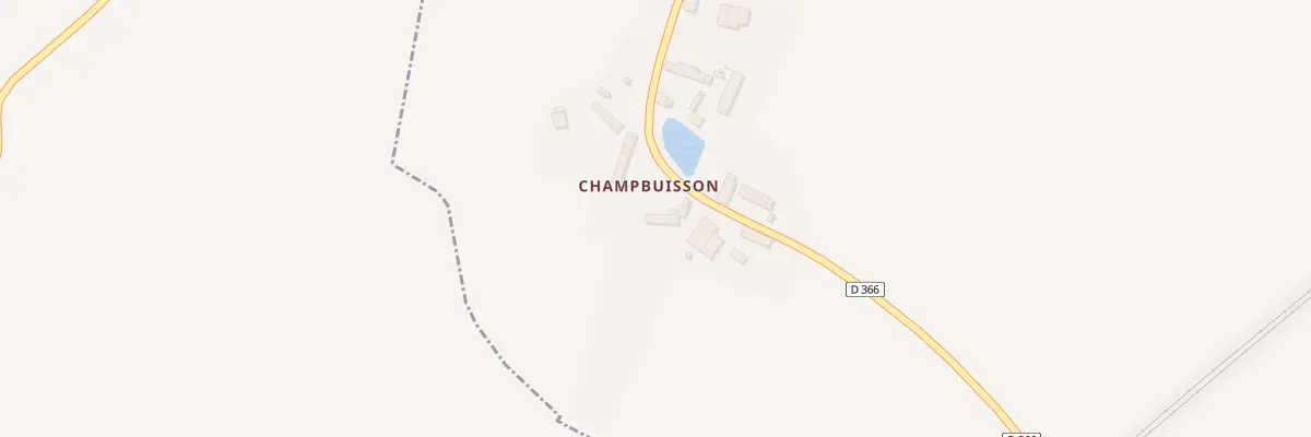 Plan du 2 Champbuisson à Logron