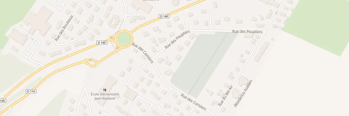 Plan du 13 Rue des Peupliers à Saint-Nicolas-d’Aliermont