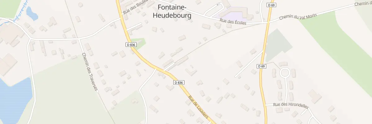 Plan du 2 Sen du Ru à Clef Vallée d’Eure
