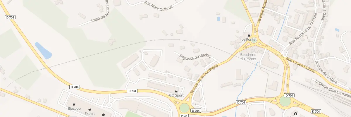 Plan du 3 Imp du Viaduc à Sarlat-la-Canéda
