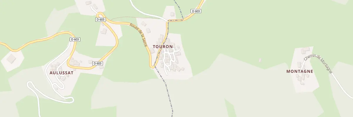 Plan du 5246 Hameau de Touron à Rivèrenert