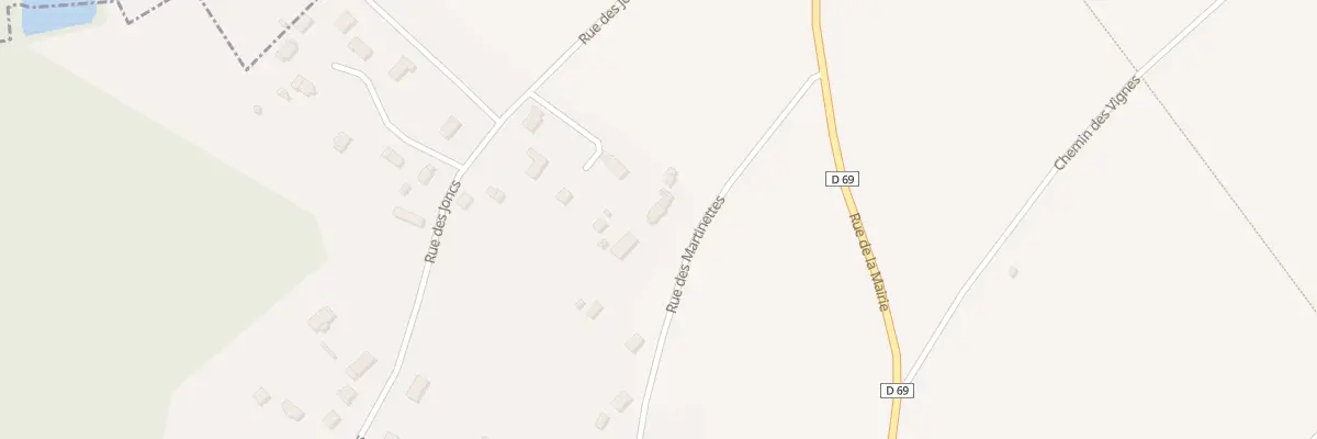 Plan du 5 Rue des Martinettes à Cailly-sur-Eure