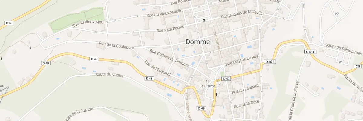 Plan du 3 Rue de la Chapellenie à Domme