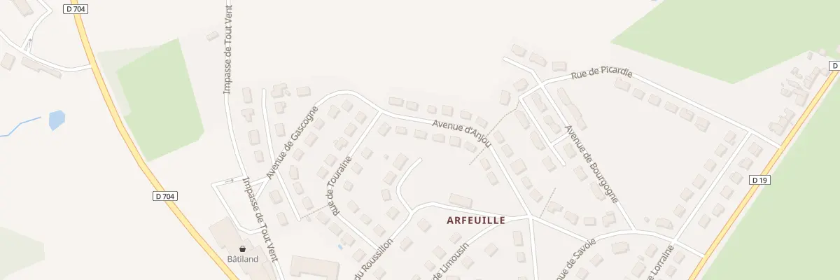Plan du 4 Av d’Anjou à Saint-Yrieix-la-Perche