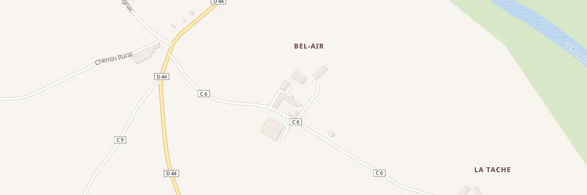 Plan du 5056 Bel air à Chalais
