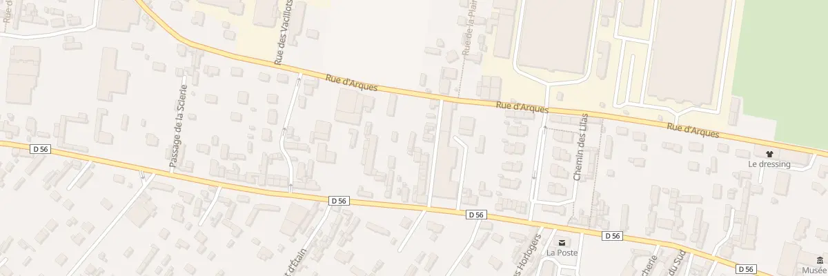 Plan du 621 Rue d’Arques à Saint-Nicolas-d’Aliermont