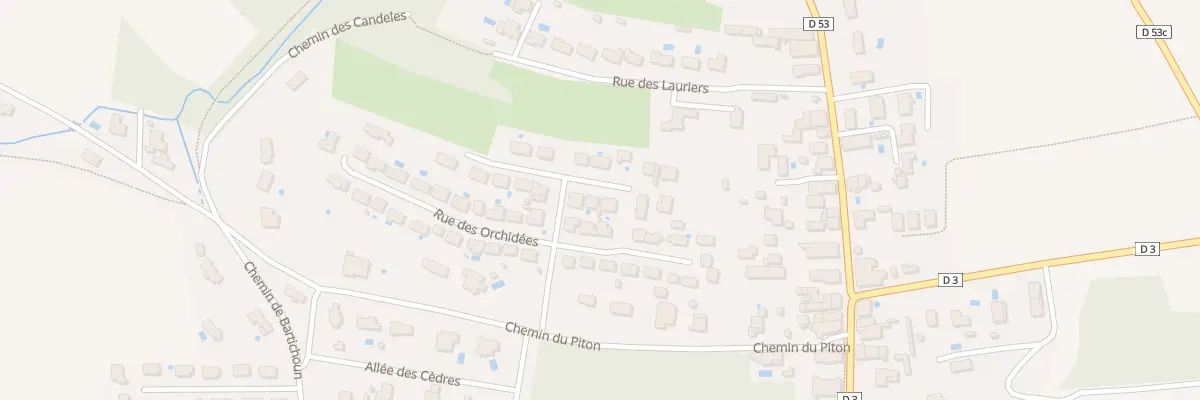 Plan du 212 Imp des Pivoines à Saint-Clar-de-Rivière