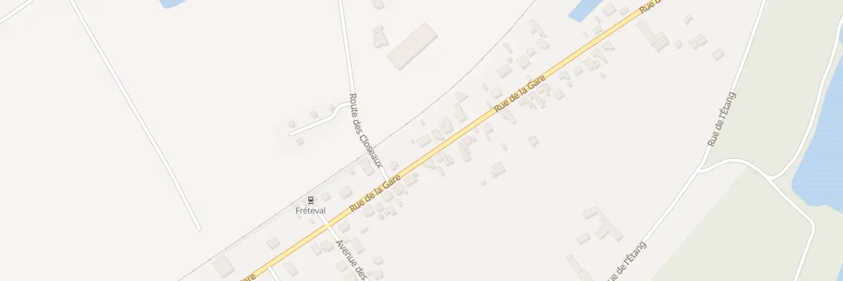 Plan du 27 Rue de la Gare à Fréteval