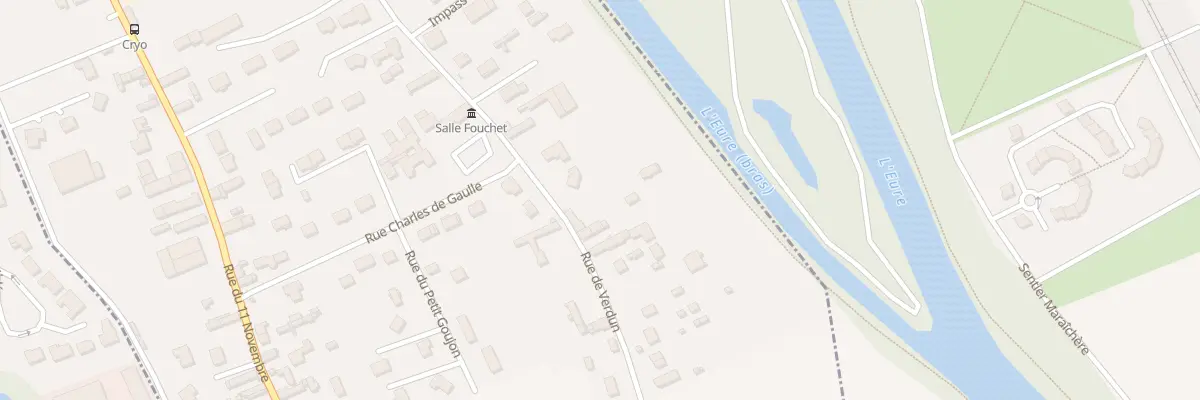 Plan du 46 Rue de Verdun à Léry