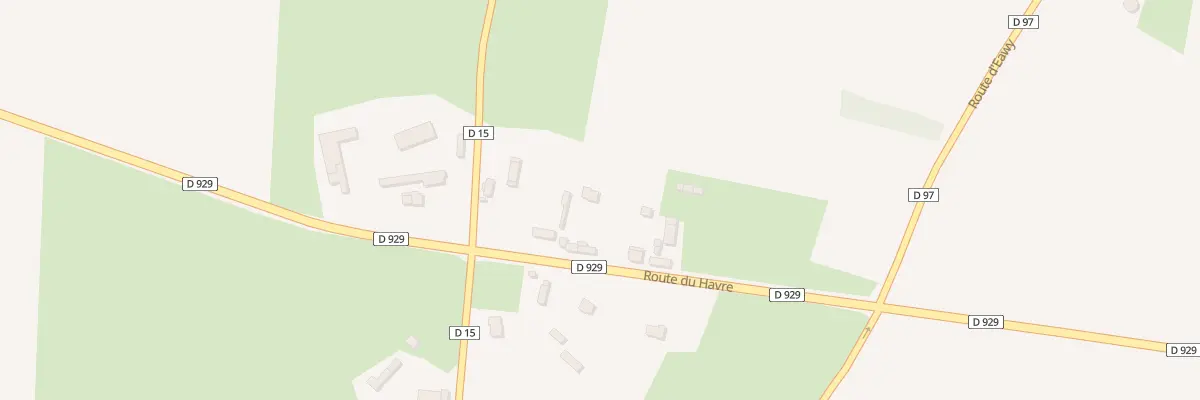 Plan du 210 Rte du Havre à Beaumont-le-Hareng