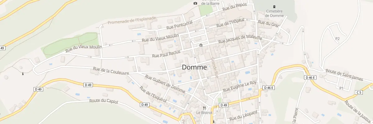 Plan du 5001F Rue des Consuls à Domme