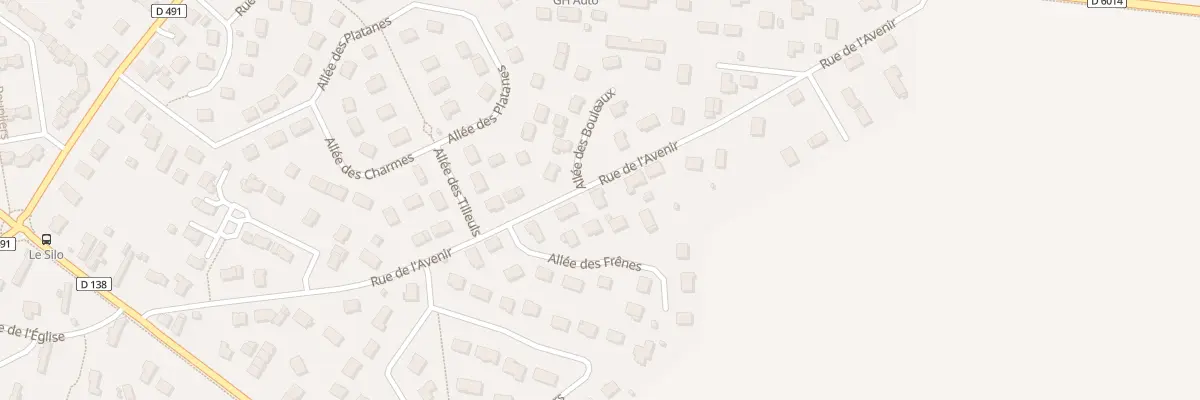 Plan du 295 Rue de l’Avenir à Boos