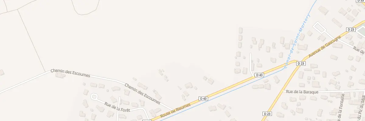 Plan du 20 Rte de Rieumes à Lherm