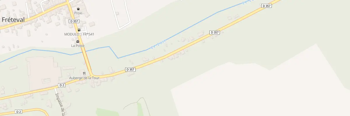 Plan du 14 Rte du Chalet à Fréteval