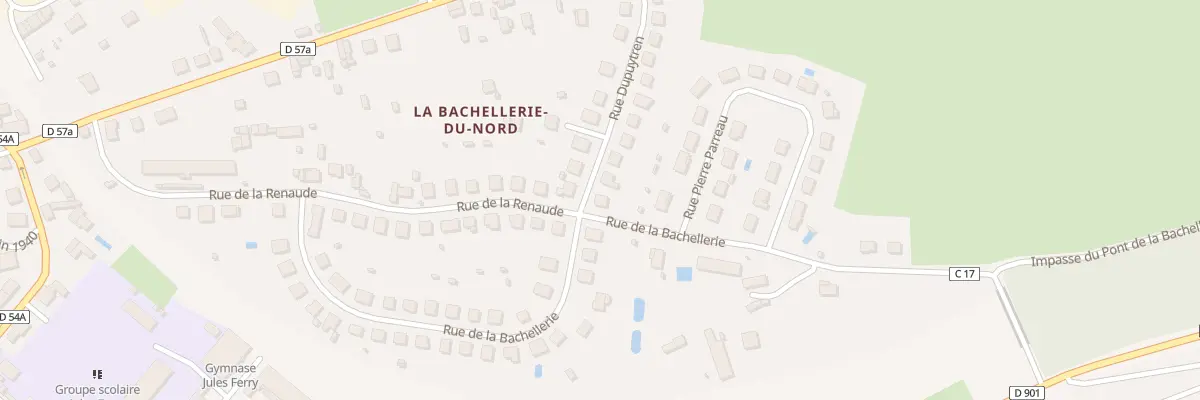 Plan du 35 Rue de la Renaude à Saint-Yrieix-la-Perche