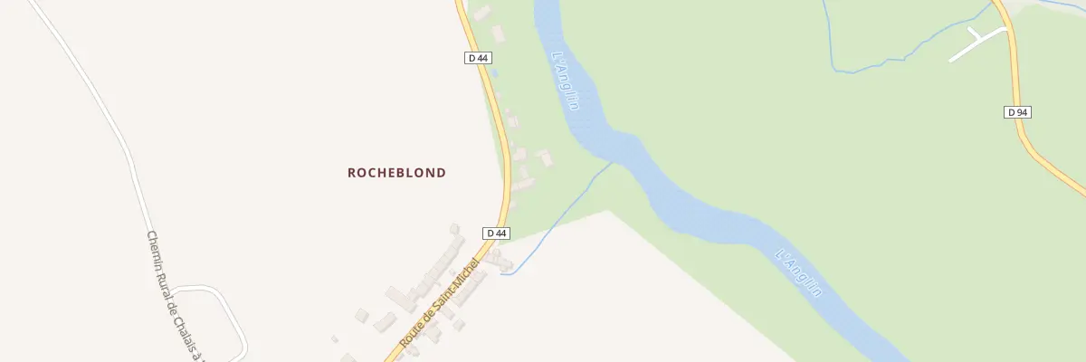 Plan du 37 Rte de St Michel à Chalais