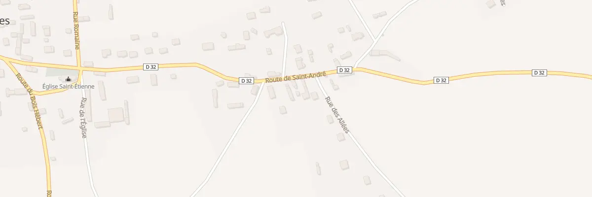 Plan du 23 Rte de St Andre à Jumelles