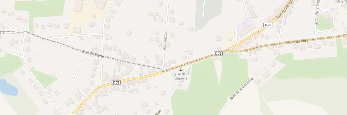 Plan du 36 Rue du Périgord Vert à Payzac