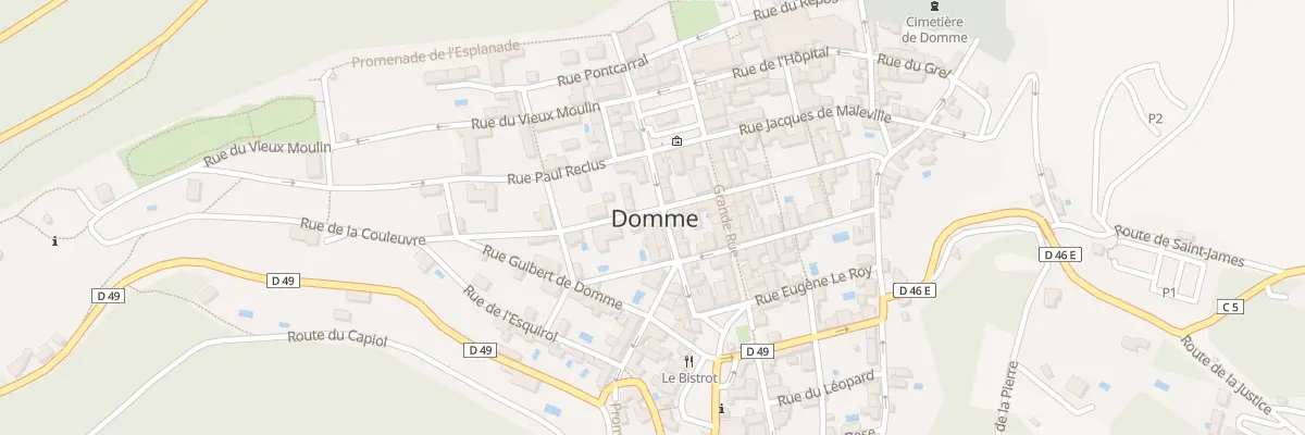 Plan du 4 Rue Marguerite Mazet à Domme