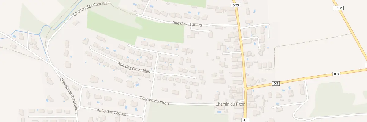 Plan du 216 Imp des Pivoines à Saint-Clar-de-Rivière